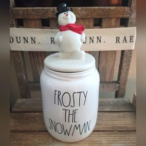 Rae Dunn Frosty The Snowman Canister